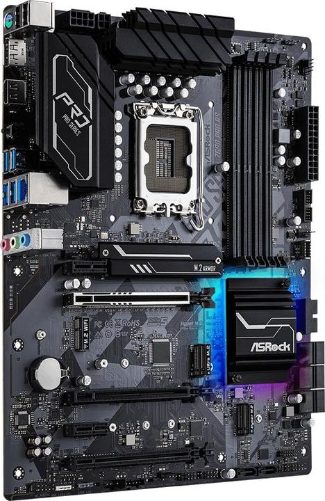 Productafbeelding AsRock MB Z690 PRO RS 1700 HDMI/DP DDR4 (LGA 1700, Intel Z690H, ATX)