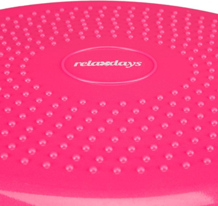 Image du produit Relaxdays Disque d'équilibre de 33 cm avec pompe à air