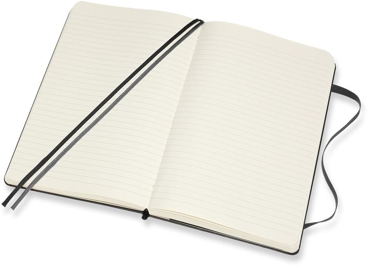 Image du produit Moleskine Carnet classique (13 x 21 cm, À rayures, Couverture rigide)