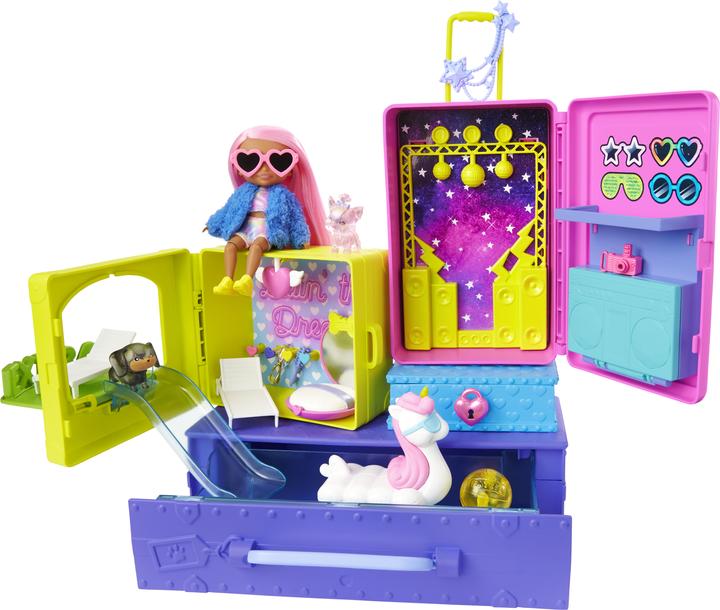 Immagine prodotto Barbie Extra Playset Cuccioli e Minis Portami-con-te