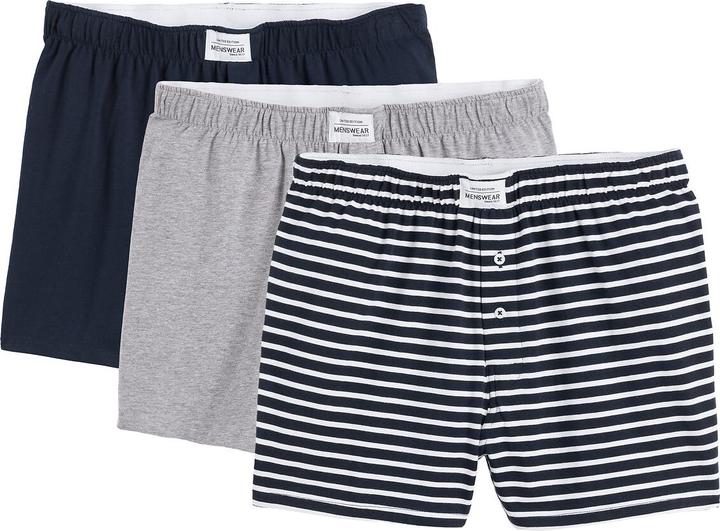 La Redoute Collections 3er-Pack Boxershorts aus Stretch-Jersey
