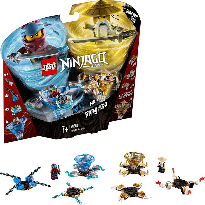 Actual product image LEGO Spinjitzu Nya Wu (70663, LEGO Ninjago)