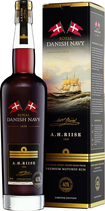Image du produit A.H.Riise Rhum de la Marine royale danoise (1 x 70 cl)