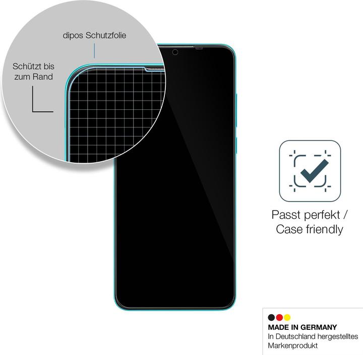 Produktbild Dipos Anti-Shock Displayschutz 9H (1 Stück, Lava Z6)