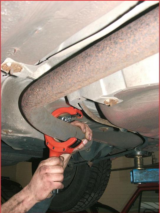 Actual product image KS Tools Ratchet pipe cutter (250 mm)