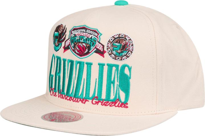 Mitchell & Ness Snapback Cap - RETRO Vancouver Grizzlies (One Size)