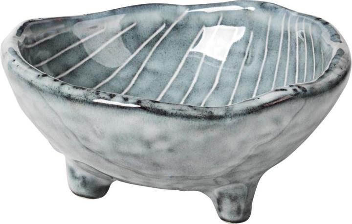 Actual product image Broste Copenhagen NORDIC SEA bowl S with small feet 8.5 cm
