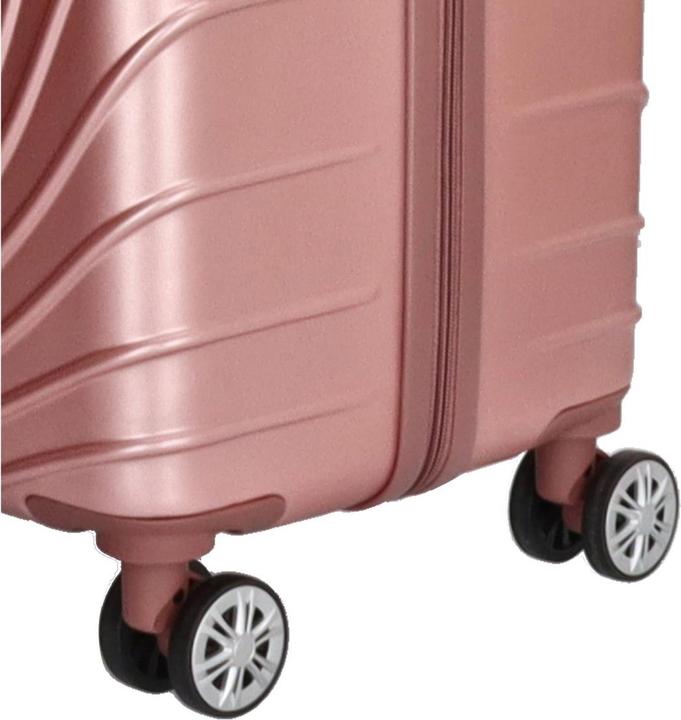 Produktbild Enrico Benetti Calgary 3er Trolley Set Rosé (Handgepäck (bis 50l), M (50 - 90l), L (90 - 115l))