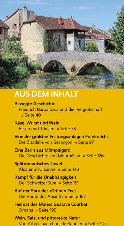 Produktbild Reiseführer Französischer Jura (Deutsch, Sabine Herre, 2025)