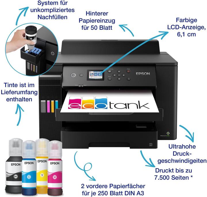 Actual product image Epson EcoTank ET-16150 (Ink tank, Colour)