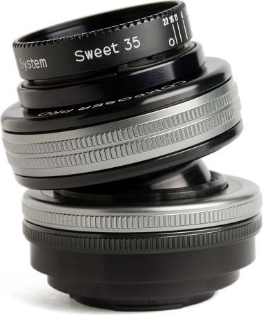 Lensbaby Composer Pro II incl. Sweet 35 Optic Canon RF (Canon RF, Vollformat)