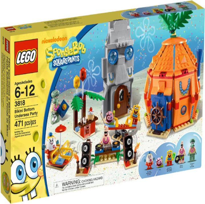 Produktbild LEGO Unterwasser Party in Bikini Bottom (3818)
