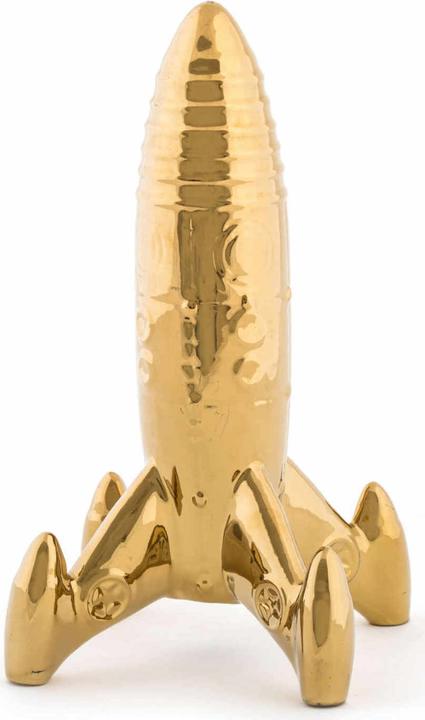 Actual product image Seletti Memorabilia Gold My Spaceship Sculpture
