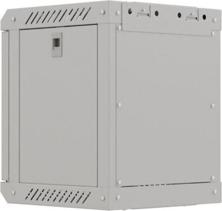 Actual product image Lanberg Szafa Instalacyjna Rack Wisząca 10 6u 300x300 Szara Drzwi Przeszklone (Flat Pack) (5.71 RU, 10 inch rack)