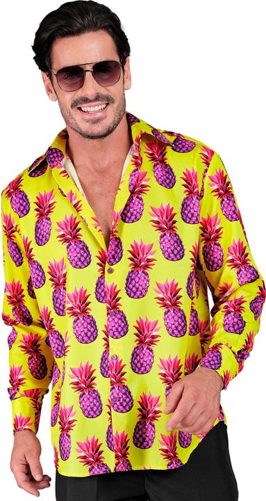 Actual product image Widmann NEON ANANAS PARTY FASHION HEMD (Hemd), S/M