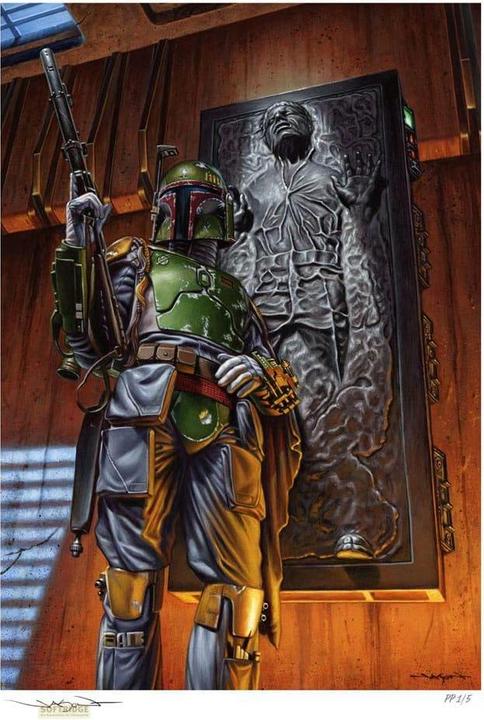 Produktbild Sideshow Star Wars Kunstdruck Boba Fett: The Bounty 46 x 61 cm - ungerahmt (46 x 61 cm)