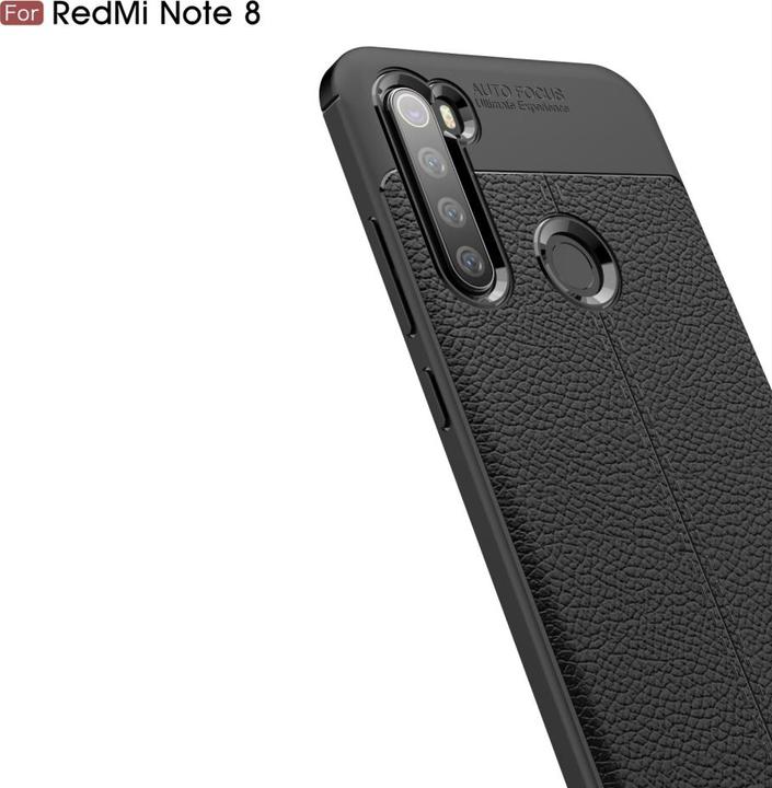 Produktbild Screenguard Xiaomi Redmi Note 8 Hülle Leather Design TPU Cover (Xiaomi Redmi Note 8)