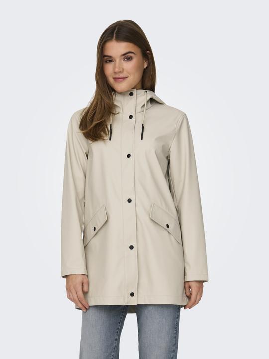 Produktbild Only Einfarbiger Regenjacke Regenmantel (M)