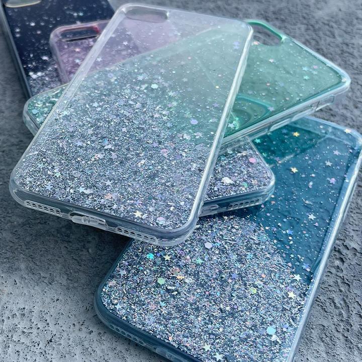 Produktbild Wozinsky Star Glitter Shining Cover for Samsung Galaxy A72 4G transparent (Samsung Galaxy A72)