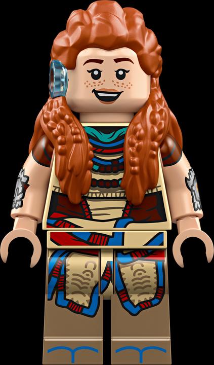 Actual product image LEGO Horizon Aloy And Varl vs Shell-Walker (77037, LEGO Horizon)