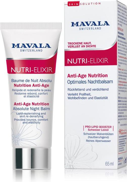 Actual product image Mavala Nutri-Elixir Anti-Age Nutrition Optimum Night Balm (65 ml, Day cream)