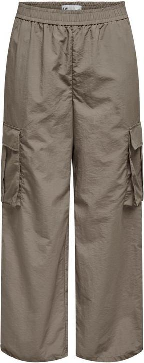 JdY Weiter Beinschnitt Mittlere Taille Gummizug Hose Cargo-Hose (XXL)