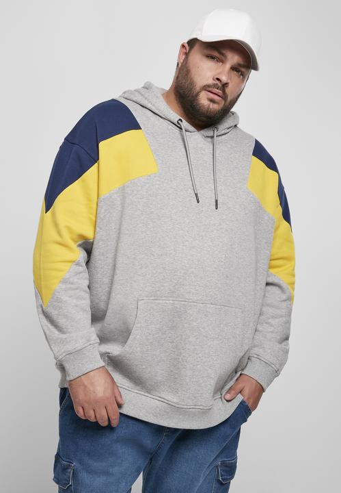 Actual product image Urban Classics Oversize 3-Tone Hoody (XXL)