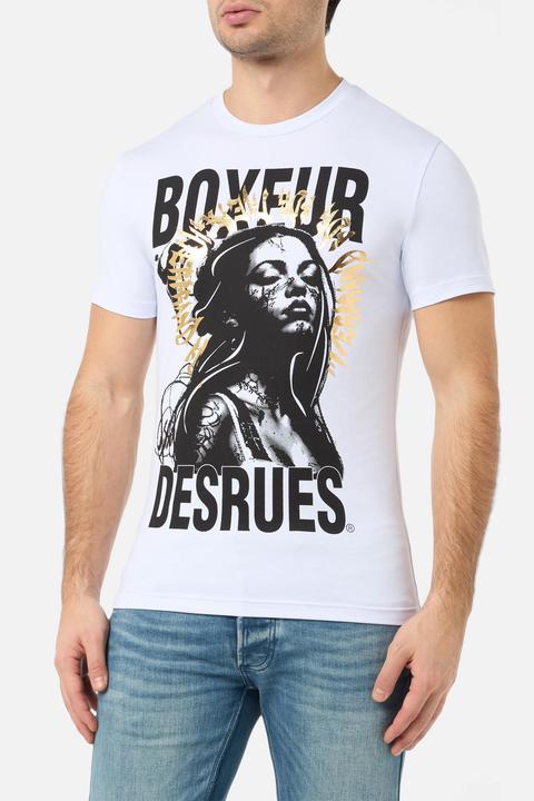 Actual product image Boxeur des Rues T-Shirt Graphic T-Shirt (L)