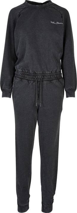Actual product image Urban Classics Ladies Small Embroidery Long Sleeve Terry Jumpsuit (XL)