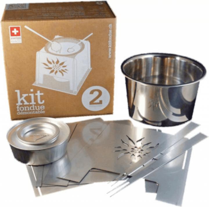 Actual product image Kitfondue Fondue set for 2 people Kit fondue