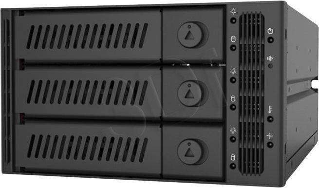 Image du produit Chieftec CMR-2131SAS - Boîtier pour lecteur de stockage - 2,5" / 3,5" partagé (6,4
