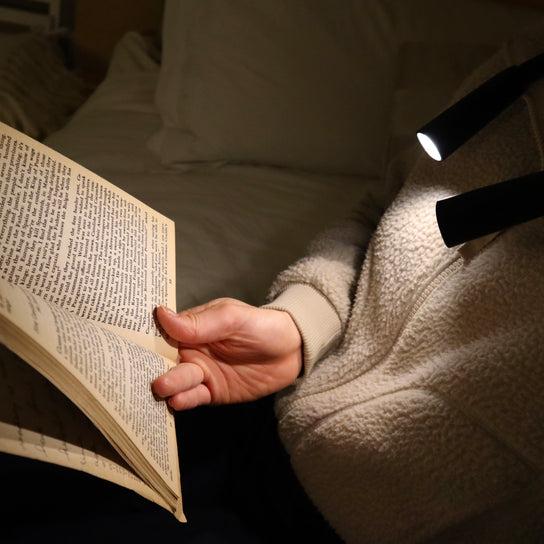 Actual product image Kikkerland Hands-Free Book Light