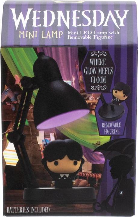 Actual product image Blue Sky Mercredi - Lampe de bureau Mini Mercredi Addams