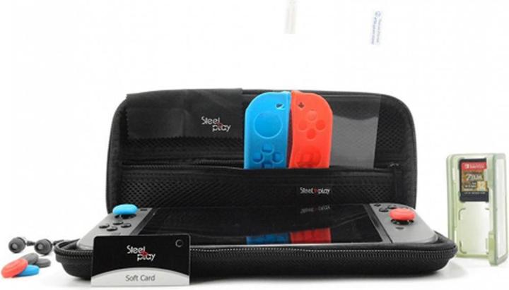 Actual product image Steelplay Carry and Protect 11 in 1 Kit (Switch)