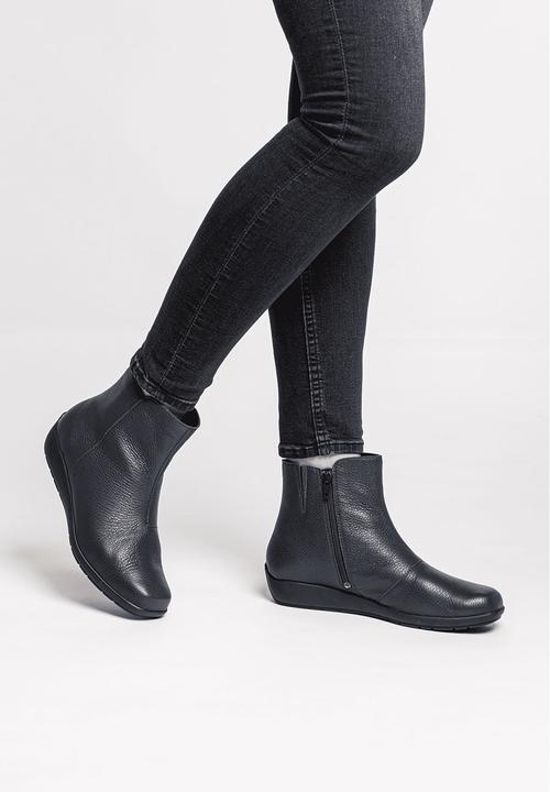 Actual product image Vitaform Stiefeletten Damen Weite H Hirschleder (40)