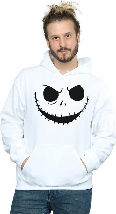 Immagine prodotto Disney Nightmare Before Christmas Jack's Face Bold Felpa con Cappuccio Uomo (5XL)