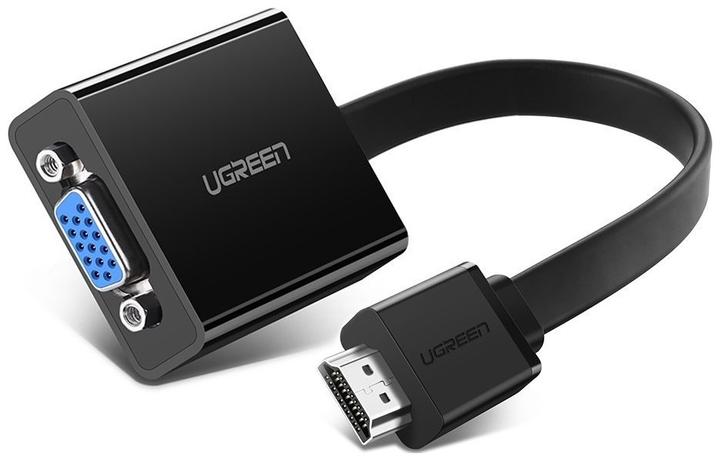 Produktbild Ugreen HDMI auf VGA Adapter Konverter mit Audio Support 1080P (HDMI, 16 cm)