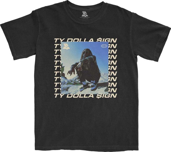 Ty Dolla $ign Unisex Adult Global Square Cotton T-Shirt