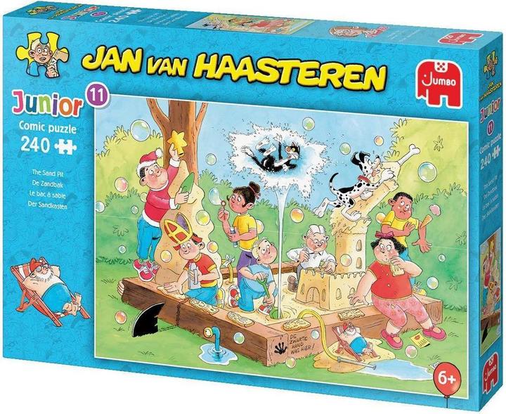 Produktbild Jan van Haasteren Puzzle Junior - Die Sandgrube, 240 Teile (240 Teile)