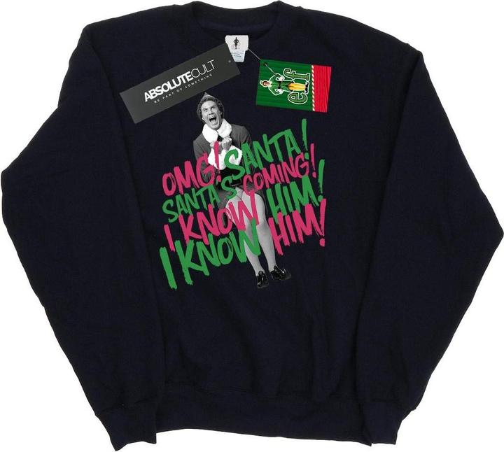 Elf Santa's Coming Sweatshirt (XL)