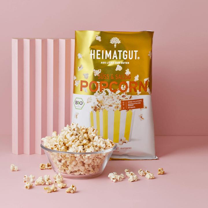 Produktbild Heimatgut Popcorn Süss & Salzig Bio (90 g)