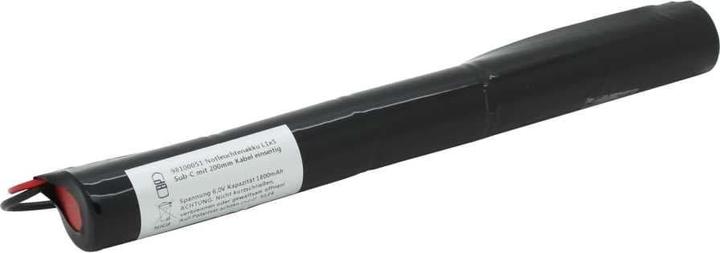 Produktbild AccuCell Akku für Notbeleuchtung 6 Volt 23mm Durchmesser 215mm Länge (1 Stk., Sub-C, 1800 mAh, Akku)