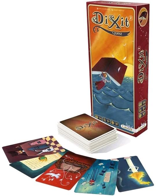 Image du produit Asmodée Dixit 2 : Extension au Dixit (Allemand, Français, Italien, Anglais)
