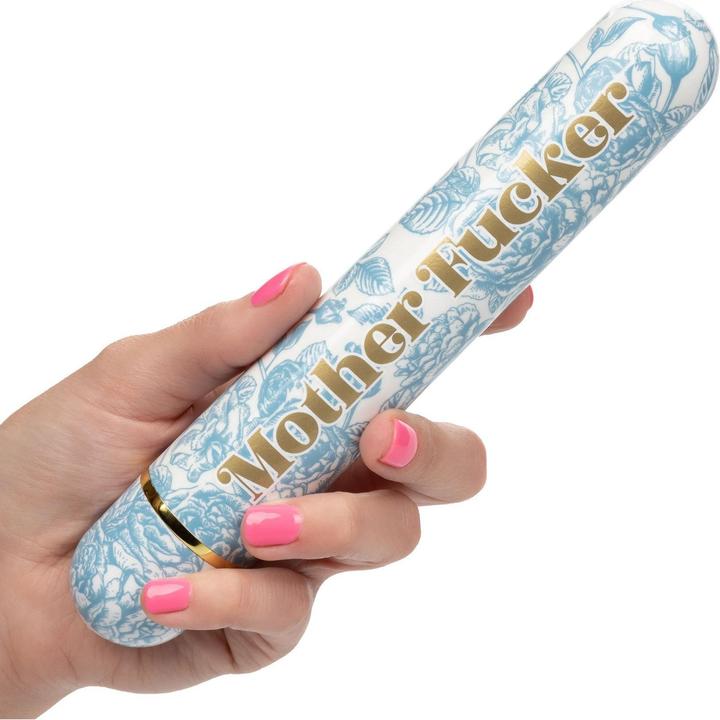 Actual product image CalExotics Naughty Bits® Mother Fucker™ Personal Vibrator