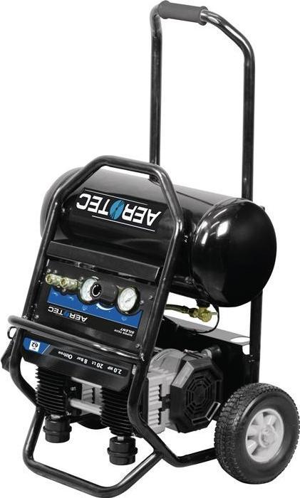 Produktbild Aerotec Montagekompressor SUPERTECH Silent ölfrei (8 Bar, 20 l)