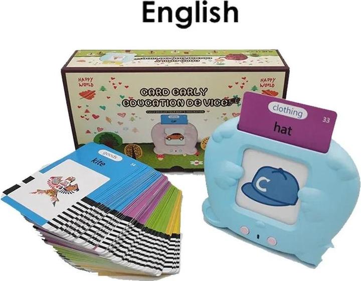 Activity Board Learning Machine for Kid Talking Flash Cards Kindergarten Kinder Sprache Elektronisches Hörbuch