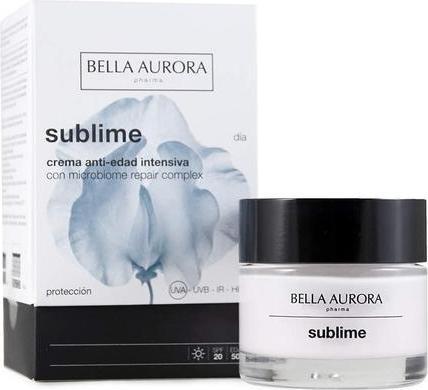Actual product image Bella Aurora Anti-Aging & Anti-Stain Moisturizing Day Face Cream 50+ Years Sensitive Skin SPF 20 50m (50 ml, Day cream, SPF 20)