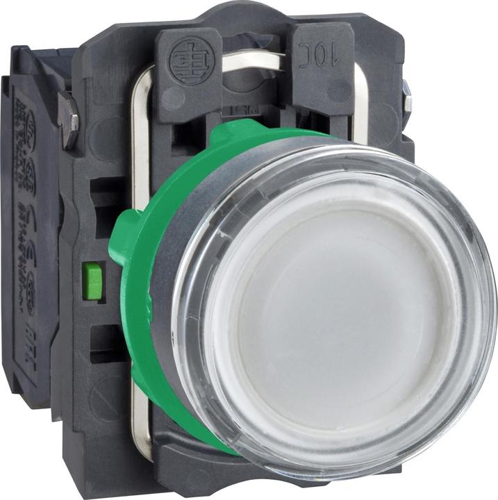 Produktbild Schneider Electric Leuchtdrucktaster, Kunststoff, komplett, XB5AWCUST09