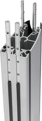 Actual product image b-tech BT8380 - Column - Black - Aluminum - BT8380-BASE / FFB / FSB - 70 mm - 160 mm