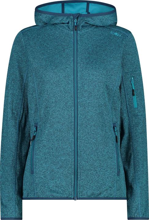 CMP Campagnolo Women's Jacket Fix Hood Knitted + Mesh